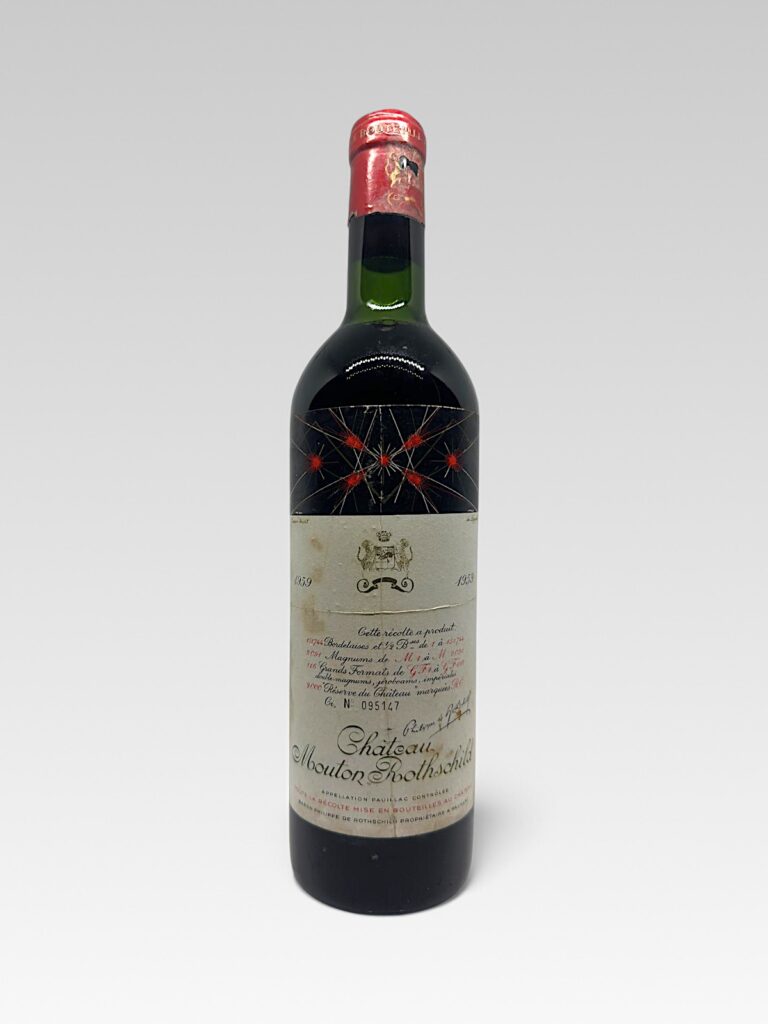 VERTICAL MOUTON ROTHSCHILD 1950-1959 - View 10 | Rotamagus Wines