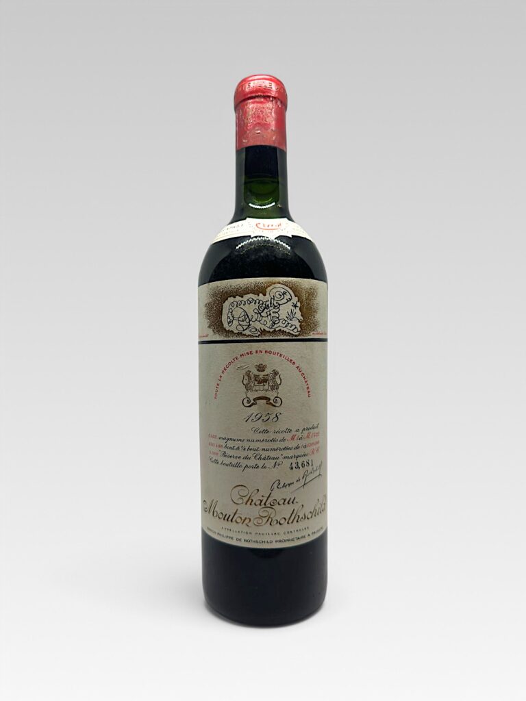 VERTICAL MOUTON ROTHSCHILD 1950-1959 - View 9 | Rotamagus Wines